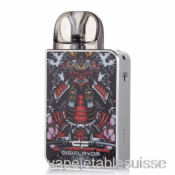 Vape Suisse Digiflavor Système De Pod Digi-u Samouraï Argent